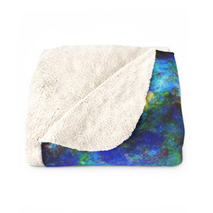 "Along the Riverbanks of Sorrows" - The Alien Sherpa Fleece Blanket