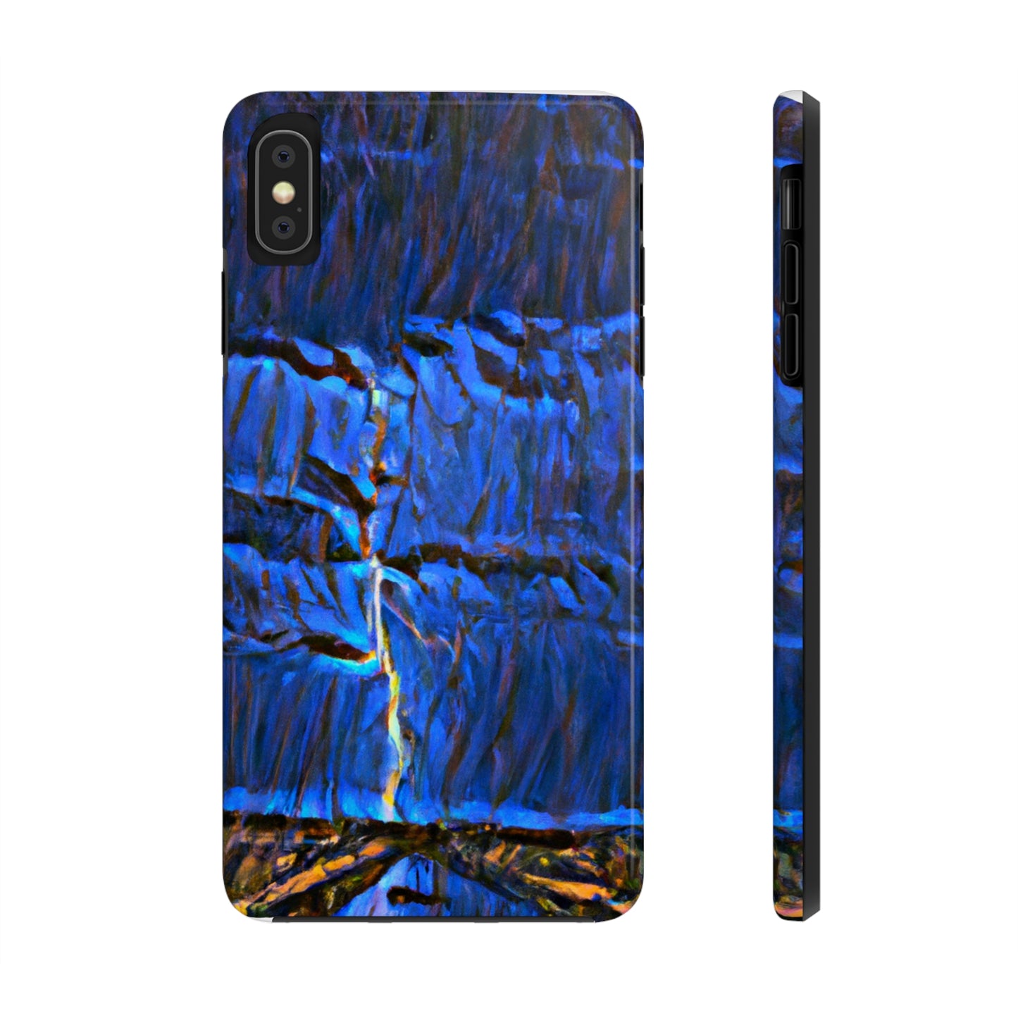 "Divisiones eléctricas en los cielos" - The Alien Tough Phone Cases