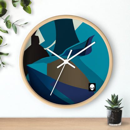 "Metamorphosis: The Art of Transformation" - The Alien Wall Clock