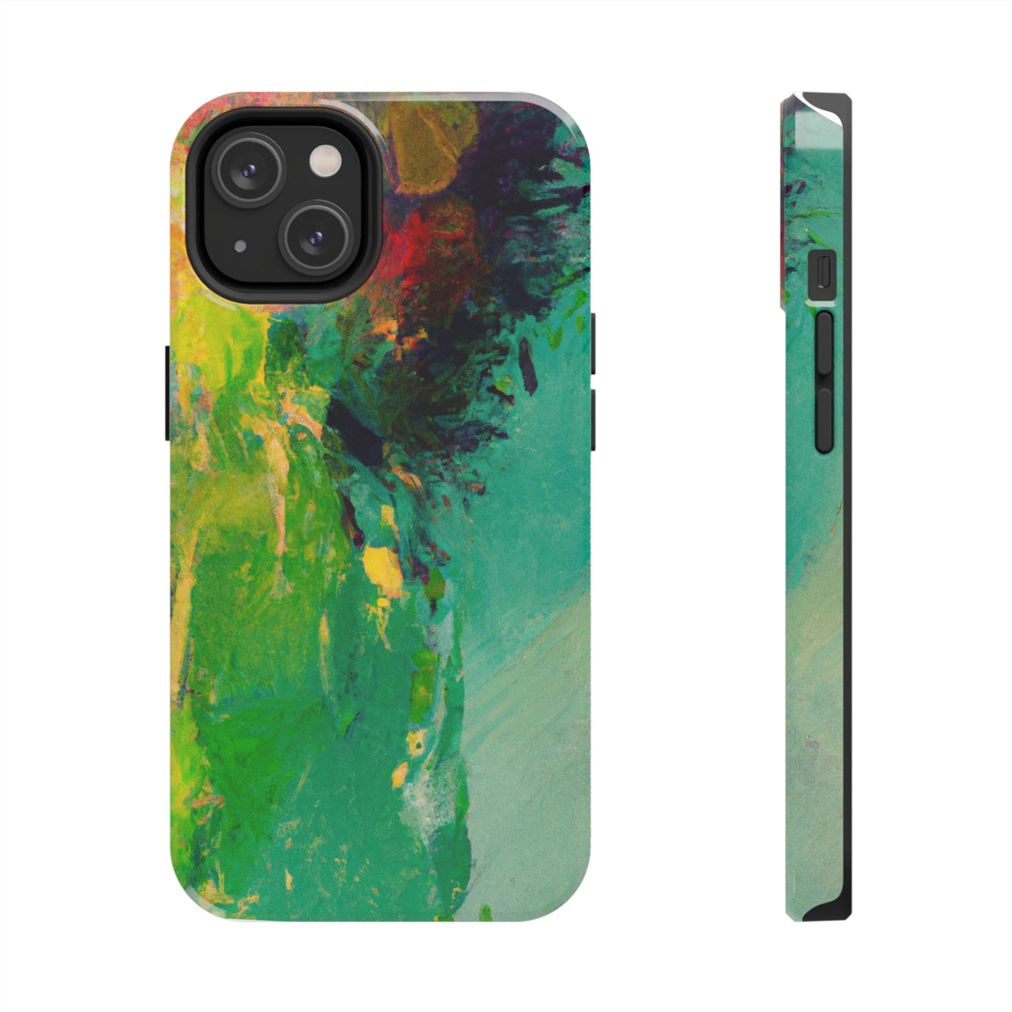 "Un día de verano perezoso: una oda abstracta" - The Alien Tough Phone Cases