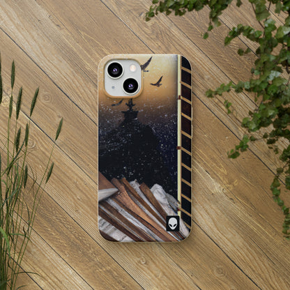 "A Tale of Storytelling Art: A Mixed Media Masterpiece" - The Alien Eco-friendly Cases