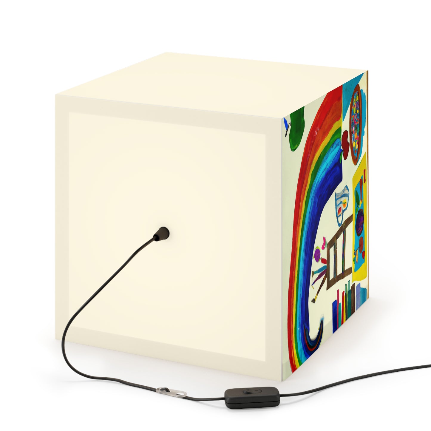 "A Fanciful Rainbow of Possibilities" - The Alien Light Cube Lamp