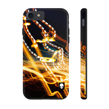 "Chaotic Disruption: An Abstract Exploration" - The Alien Tough Phone Cases