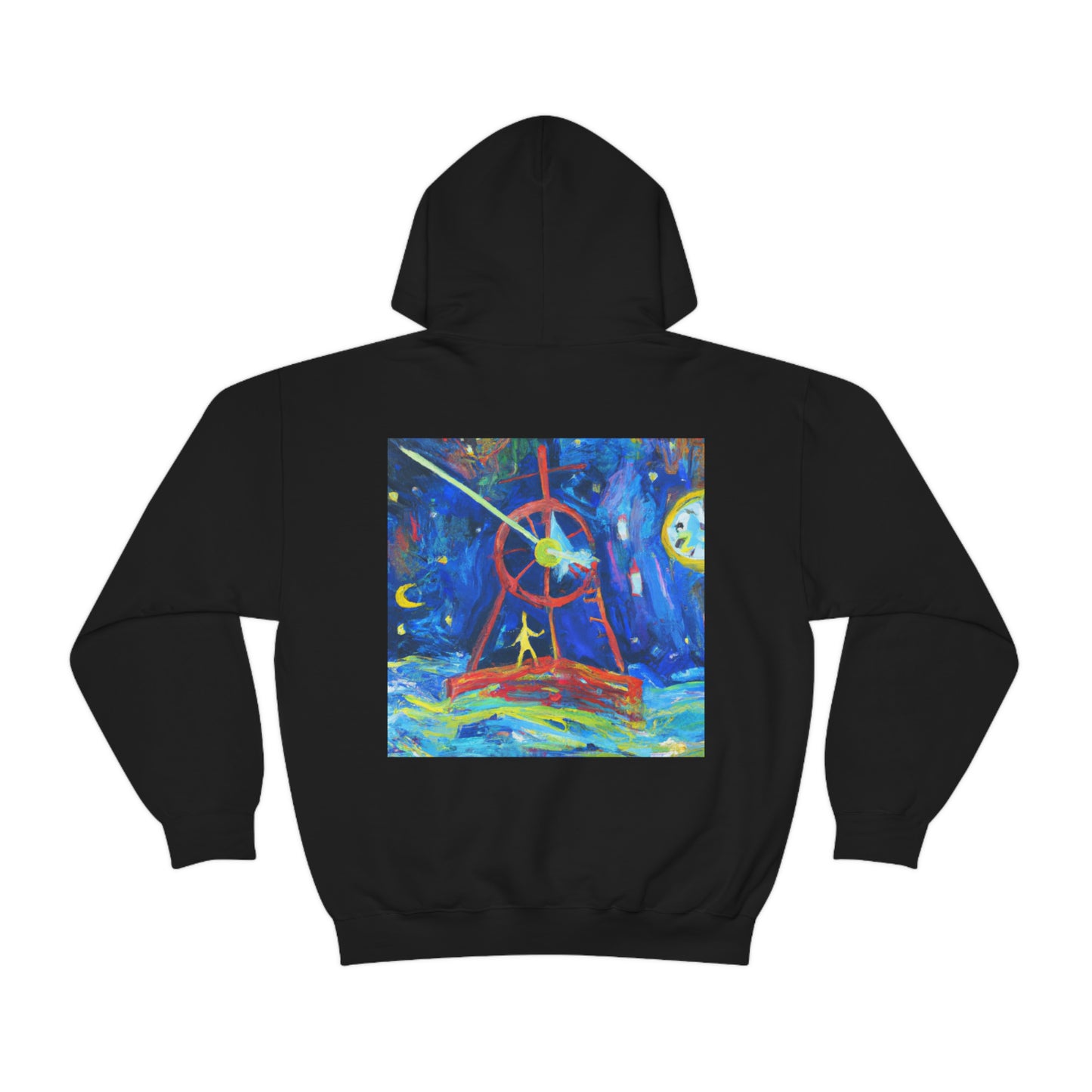 „Eine Passage durch die Zeitalter“ – The Alien Unisex Hoodie