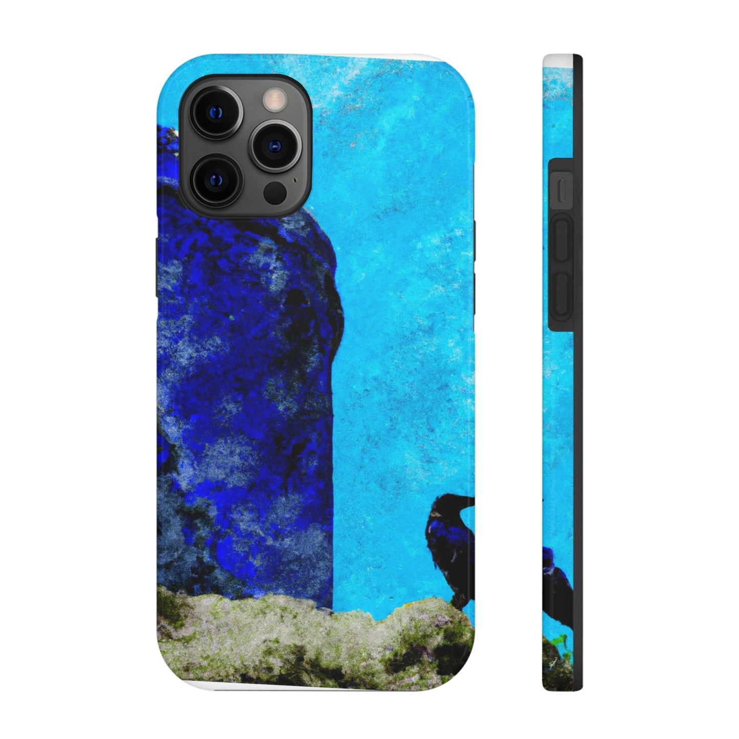 "Crow's Perch on a Waning Tower" - The Alien Tough Phone Cases