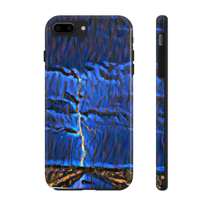 "Divisiones eléctricas en los cielos" - The Alien Tough Phone Cases