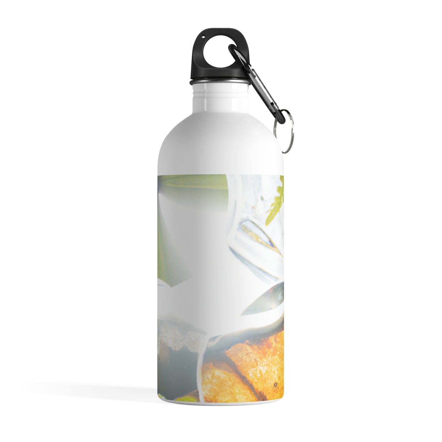 "Earth's Splendor: A Colorful Collage of Natural Wonders" - The Alien Stainless Steel Water Bottle