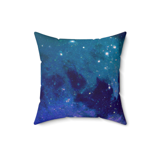 "Sinfonía celestial de medianoche" - La almohada cuadrada alienígena