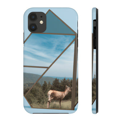 "Dreamscapes: An Everyday Art Collage" - The Alien Tough Phone Cases