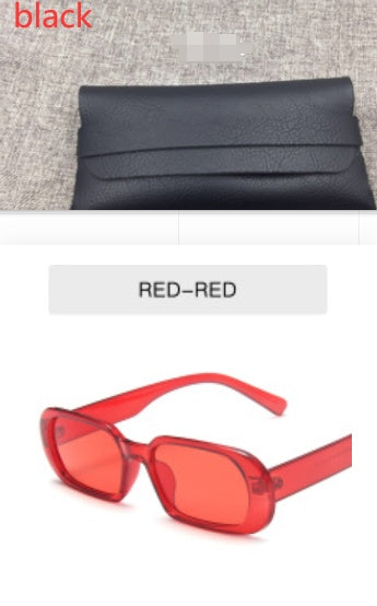 Retro Kleine Rahmen Sonnenbrille Weibliche Candy Farbe Bunte Mode Sonnenbrille