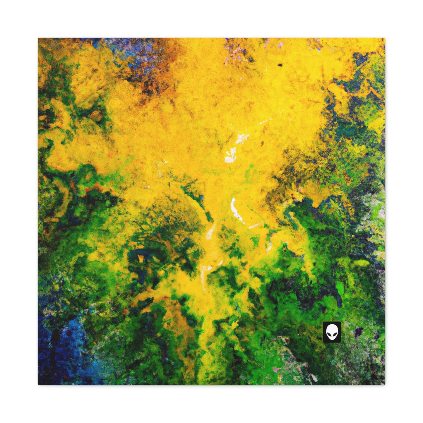 "Exploring Colorful Textures" - The Alien Canva