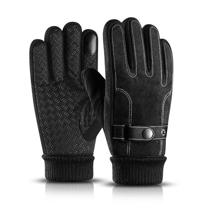 Guantes cálidos Guantes de pantalla táctil de otoño e invierno para hombres