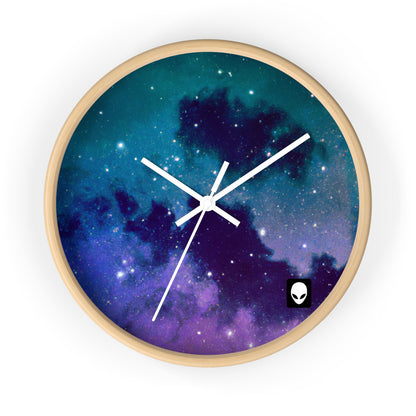 "Sinfonía celestial de medianoche" - El reloj de pared alienígena