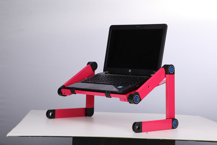 Soporte de mesa para ordenador portátil con diseño ergonómico plegable ajustable, escritorio para portátil, Ultrabook, Netbook o tableta con alfombrilla para ratón