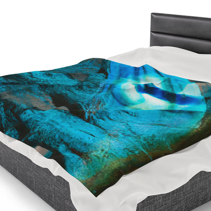 "Dreamscape: Exploring the Inner Realm" - The Alien Velveteen Plush Blanket