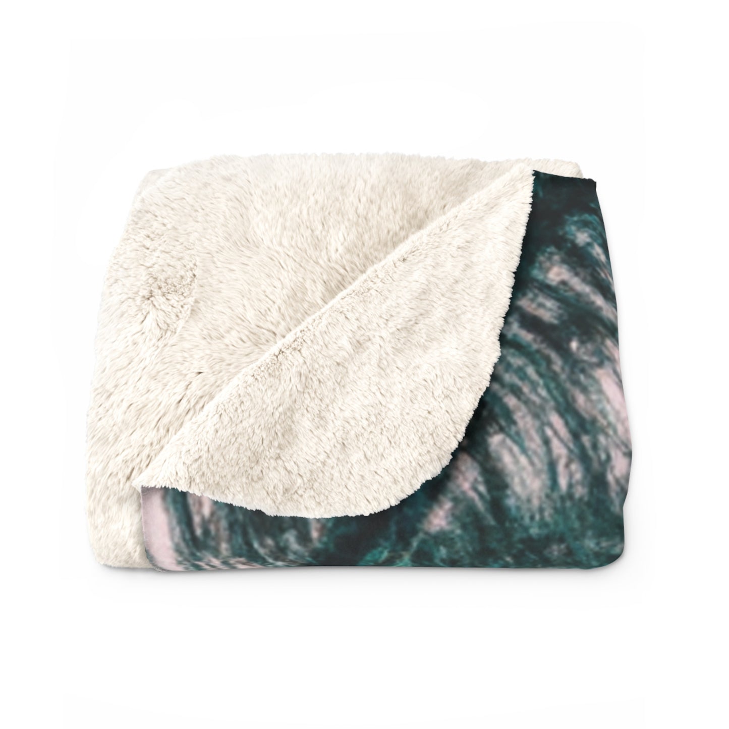 "A Nature-Lover's Ode: Capturing the Splendor of the Wild" - The Alien Sherpa Fleece Blanket