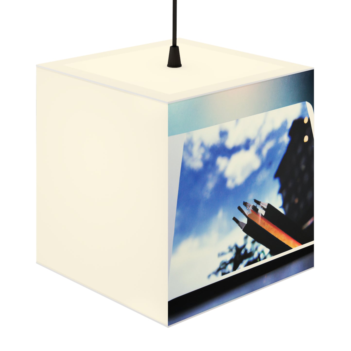 "Colors of Home: Exploring Place Through Art" - The Alien Light Cube Lamp