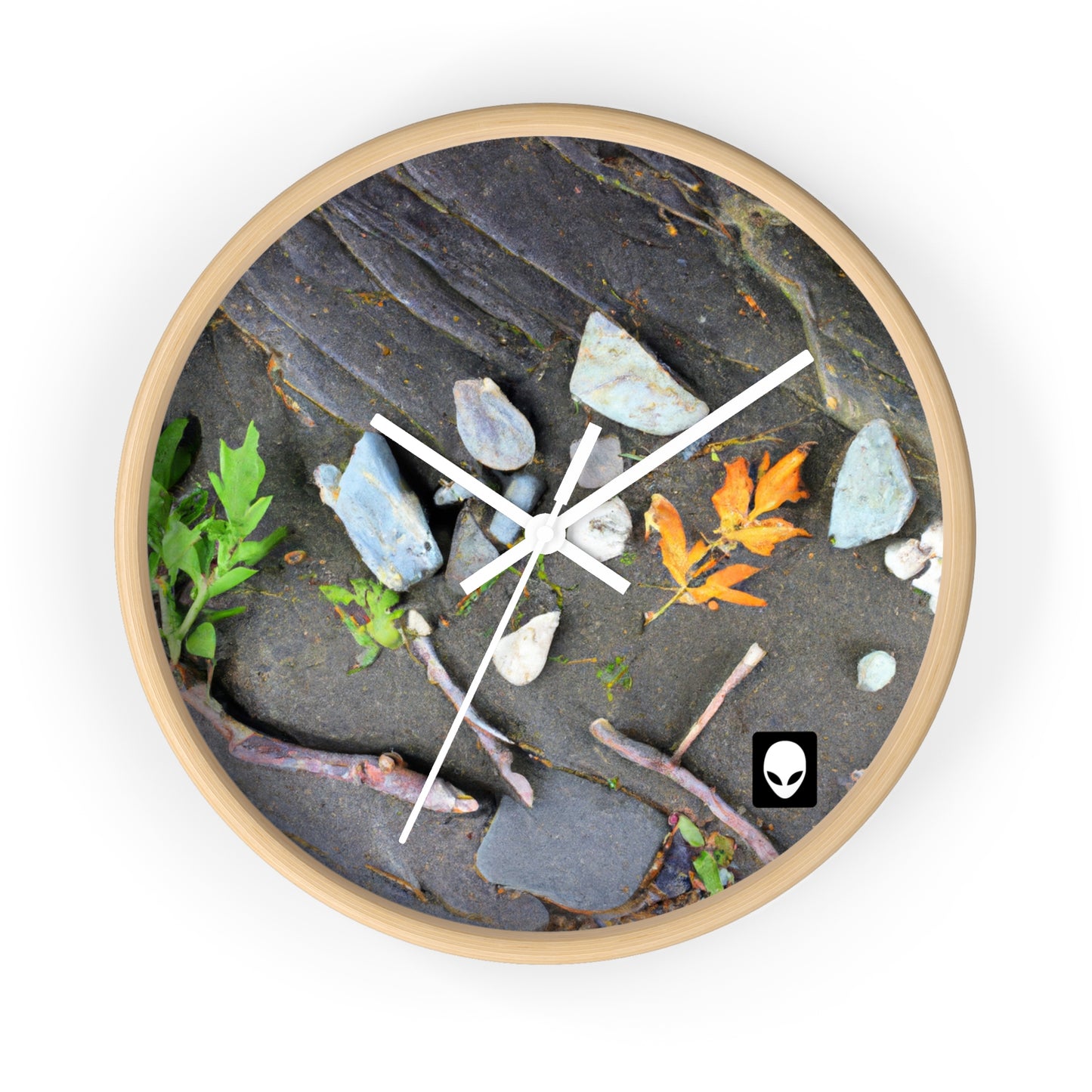 "Elements of Nature: Crafting a Creative Landscape" - The Alien Wall Clock