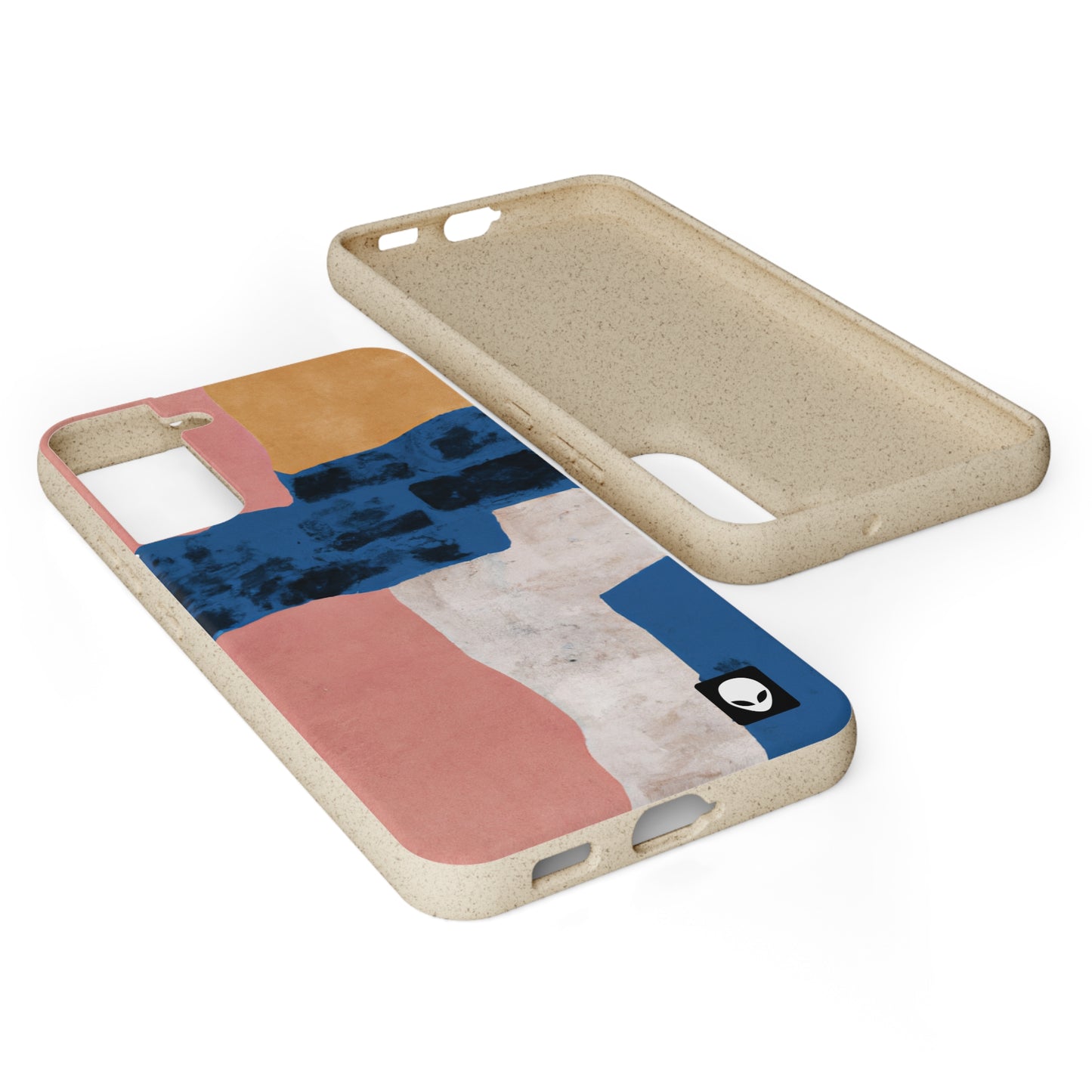 „Zusammenspiel von Licht und Schatten: Eine abstrakte Collage“ – The Alien Eco-Friendly Cases