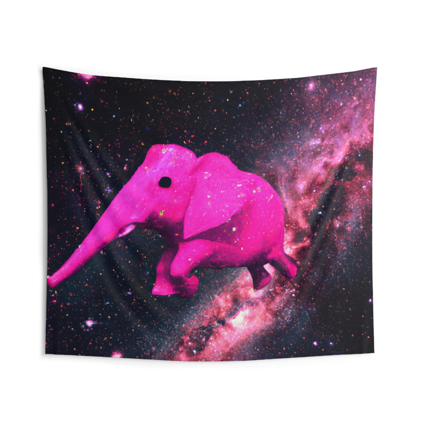 "Majestic Pinkelephant Exploration" - The Alien Wall Tapestries