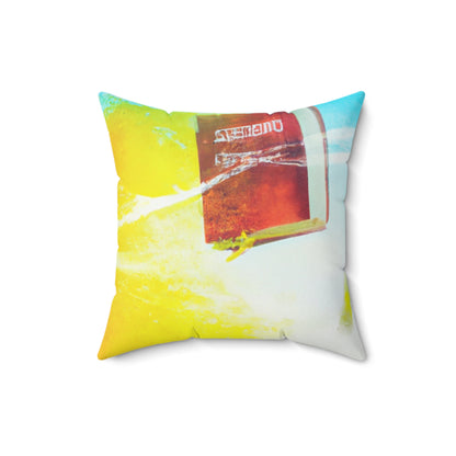 „Meine Welt durch Kunst erkunden: Erinnerungen an besuchte Orte festhalten“ – The Alien Square Pillow