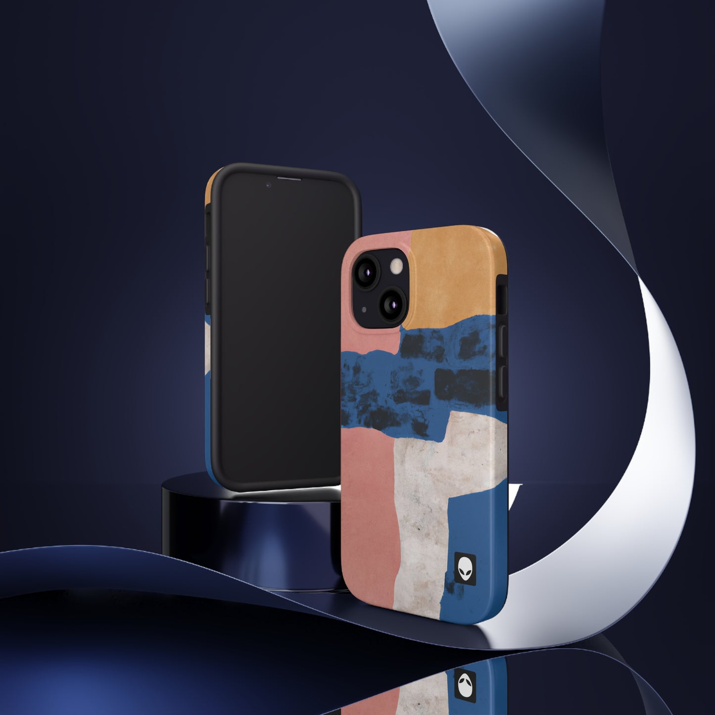 "Interacción de luces y sombras: un collage abstracto" - The Alien Tough Phone Cases