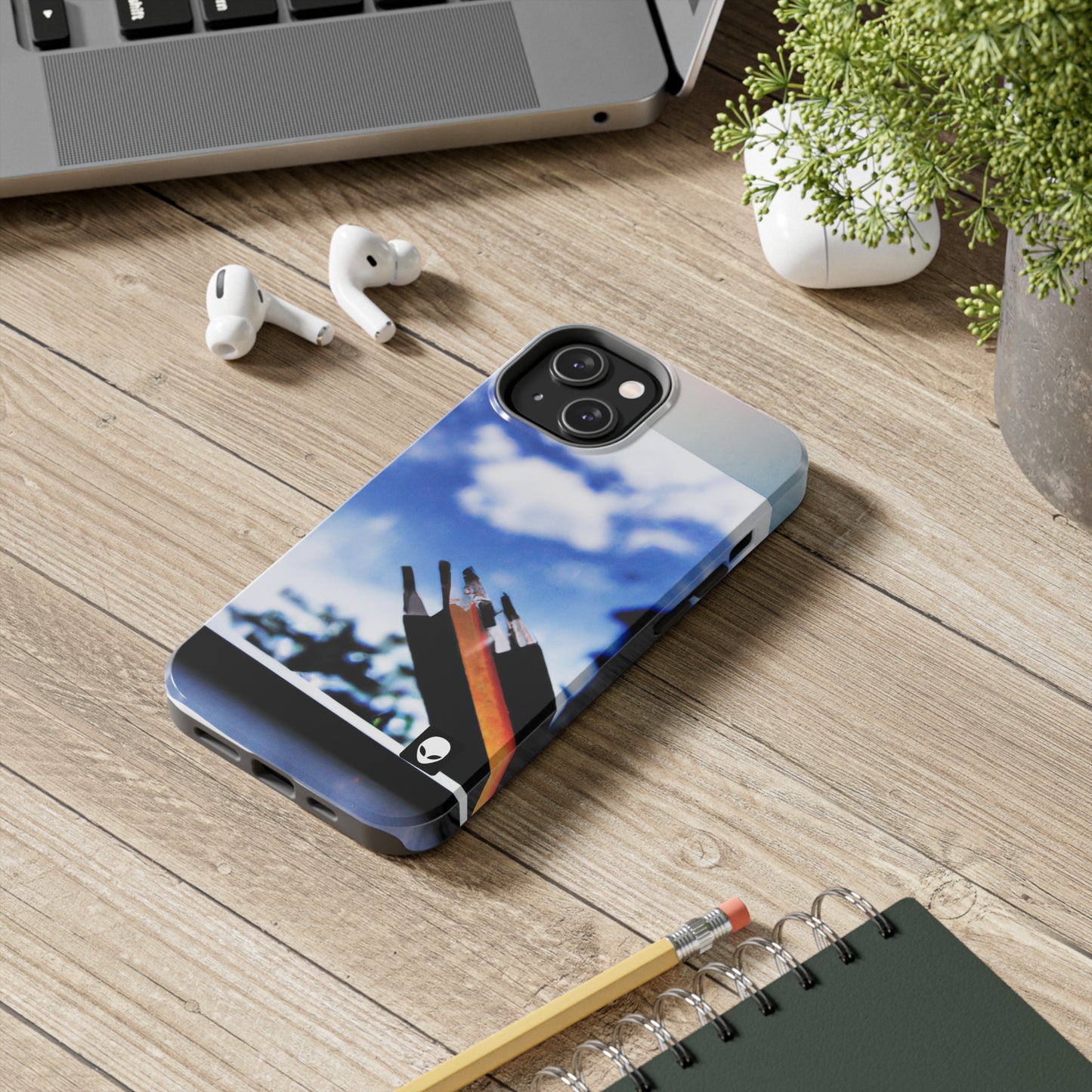 „Colors of Home: Orte durch Kunst erkunden“ – The Alien Tough Phone Cases