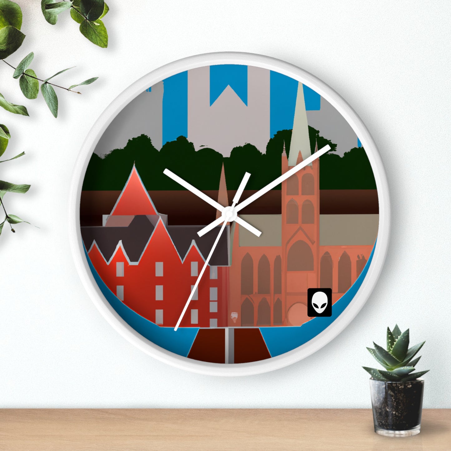 "A Moment in Time: The Art of Historical Storytelling" - The Alien Wall Clock