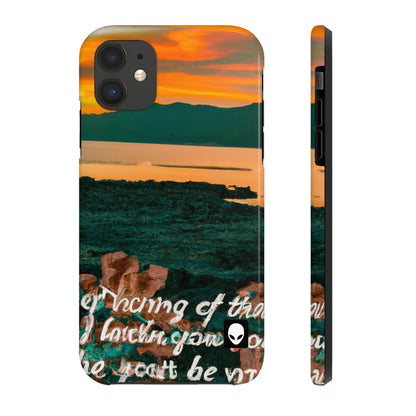 "Visiones inspiradoras: una exploración visual de ideas motivadoras" - The Alien Tough Phone Cases