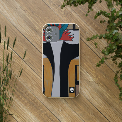 "Explorando el equilibrio y los patrones en el arte abstracto" - The Alien Eco-friendly Cases