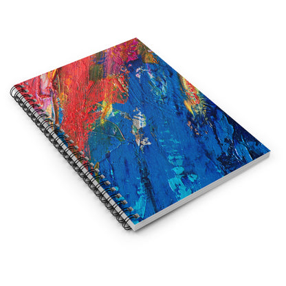 Whimsical Wonders - The Alien Spiral Notebook (Ruled Line)