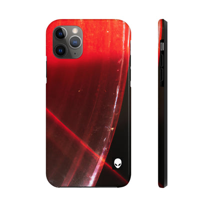 "Illuminating Reflection: Light and Shadow in Abstract Art" - The Alien Tough Phone Cases