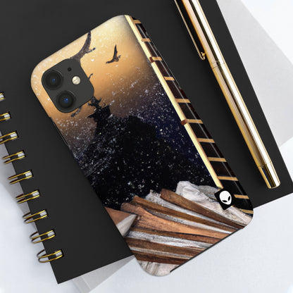 "A Tale of Storytelling Art: A Mixed Media Masterpiece" - The Alien Tough Phone Cases