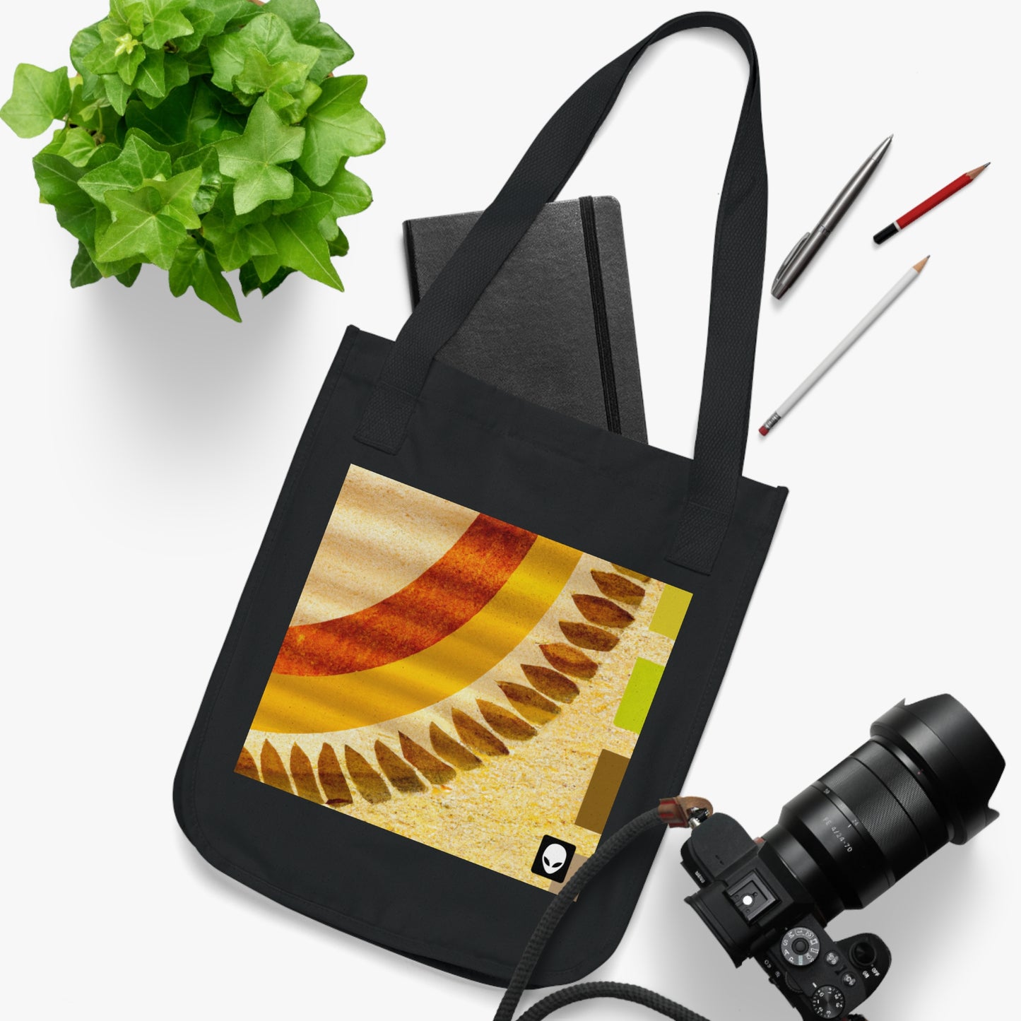 "Un mosaico natural: formas y colores de la Tierra" - The Alien Eco-friendly Tote Bag