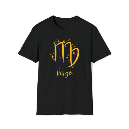 Virgo Zodiac Sign  - The Alien Unisex Softstyle T-Shirt