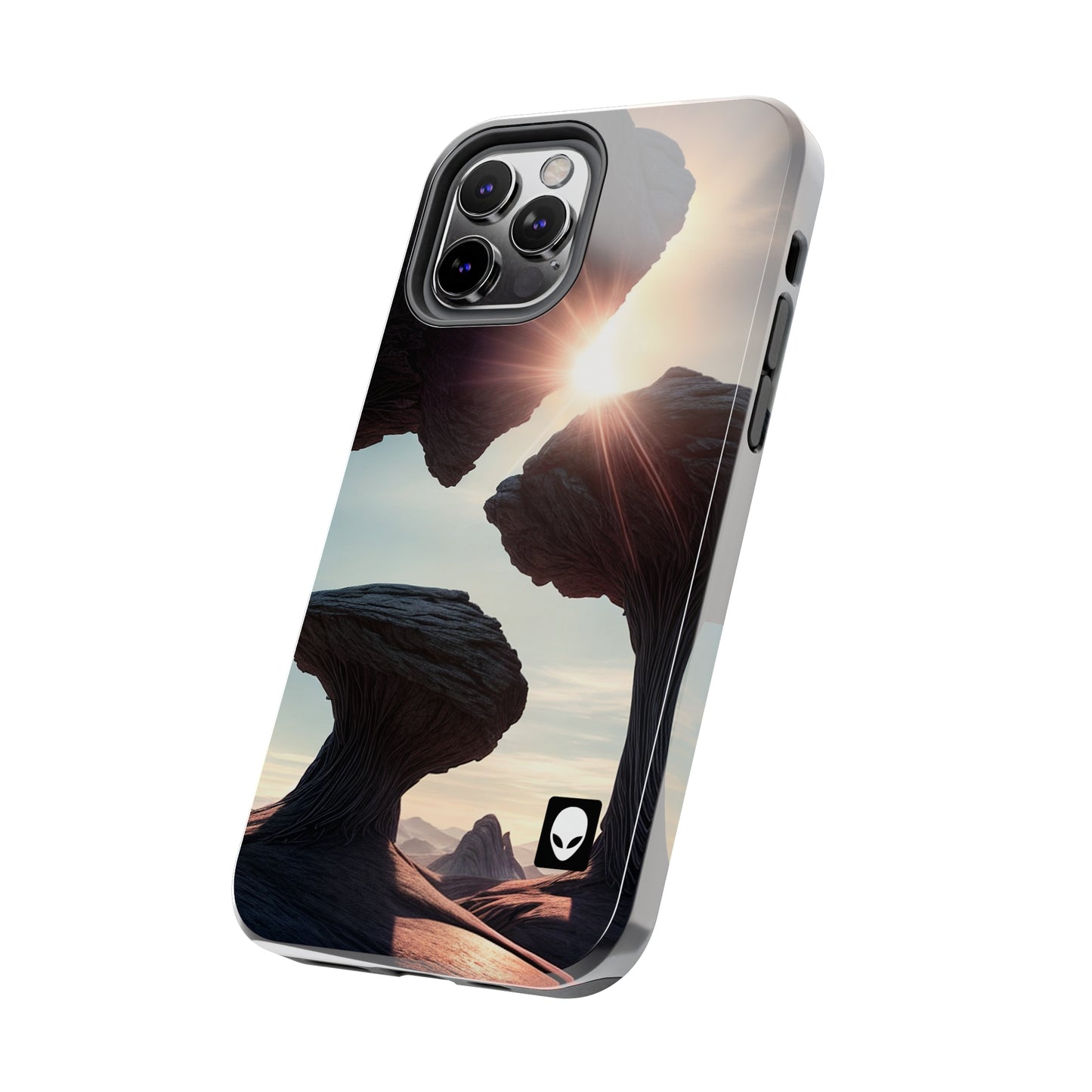 "Alien Landscape Odyssey" - The Alien Tough Phone Cases