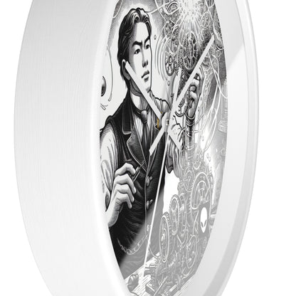 "Dream Weaver" - El reloj de pared alienígena estilo manga/anime