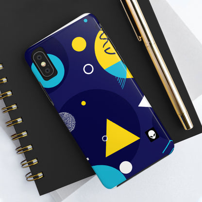 „Geometrische Fusion: Erwecken Sie Ihre Vision zum farbenfrohen Leben“ – The Alien Tough Phone Cases