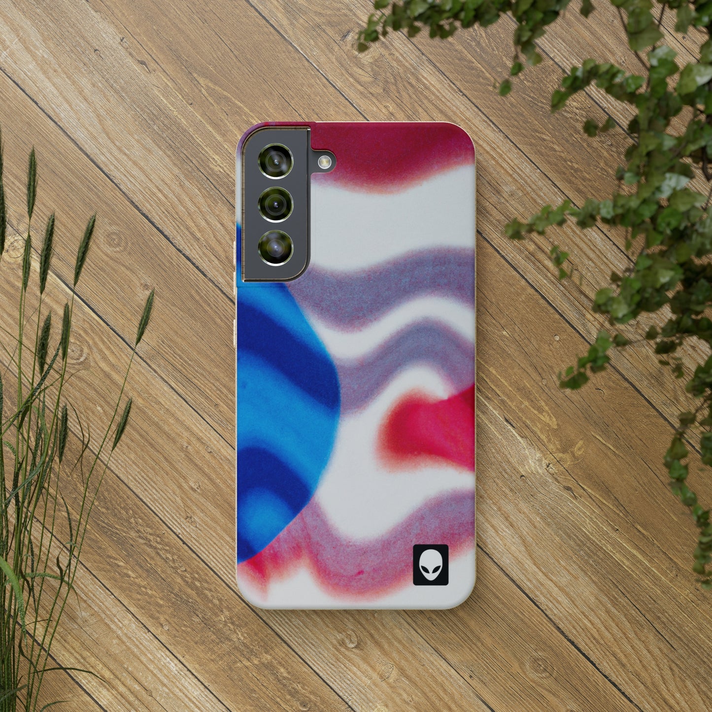 „Illuminated Reflection: Licht und Schatten durch Kunst erforschen“ – The Alien Eco-Friendly Cases