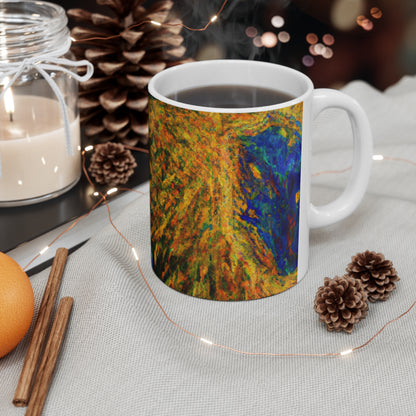 "Attraction Ignited" - The Alien Ceramic Mug 11 oz