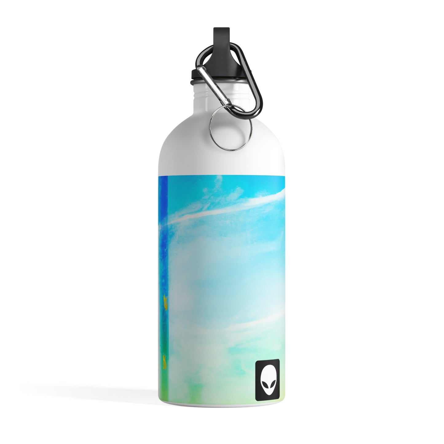 "Exploring My World through Art: Capturing the Memories of Places Visited" - The Alien Stainless Steel Water Bottle