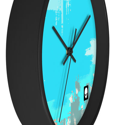 "A Breezy Skyscape: A Combination of Tradition and Modernity" - The Alien Wall Clock