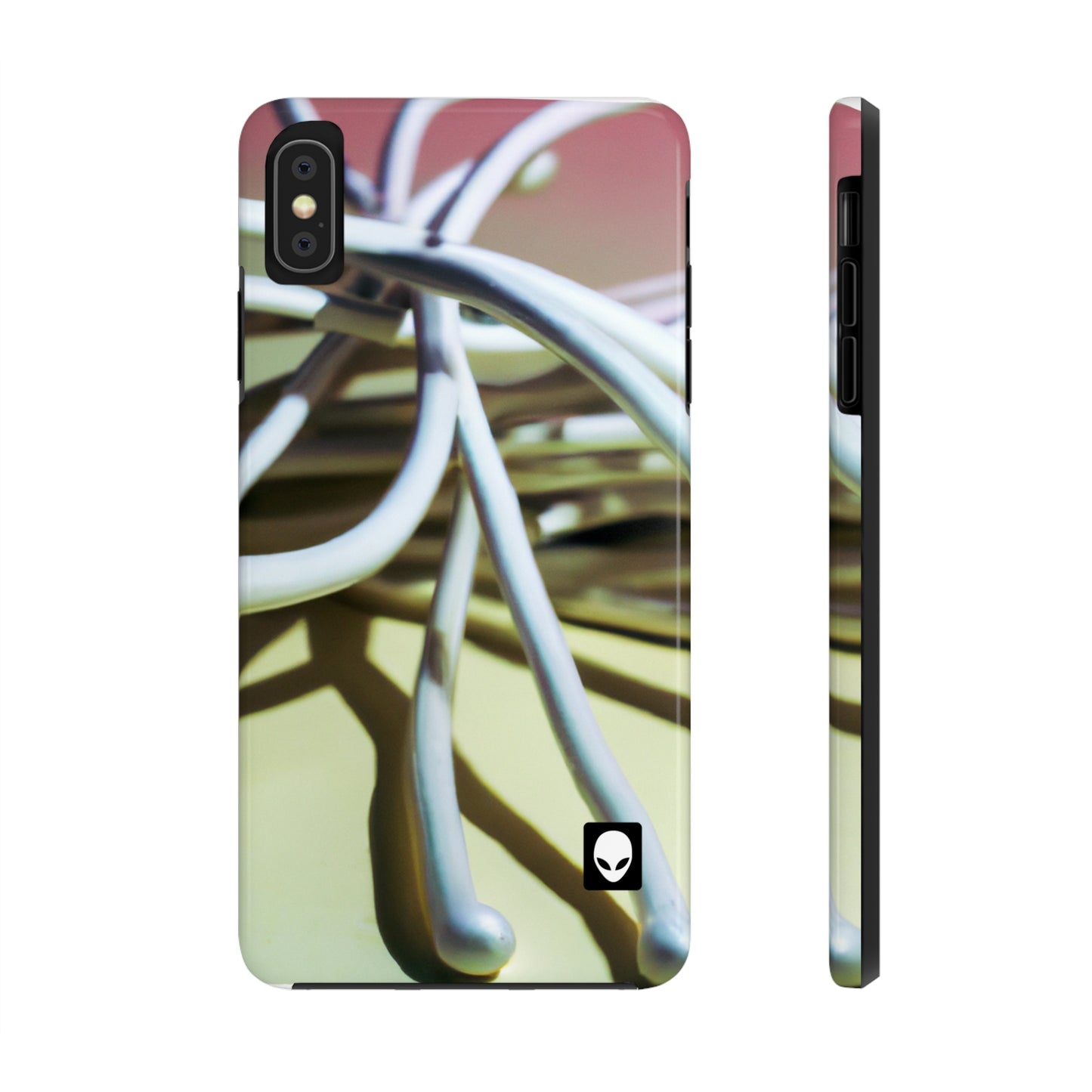 "Abstract Artistry: Constructing Emotion from Common Objects" - The Alien Tough Phone Cases