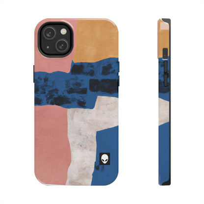 "Interacción de luces y sombras: un collage abstracto" - The Alien Tough Phone Cases