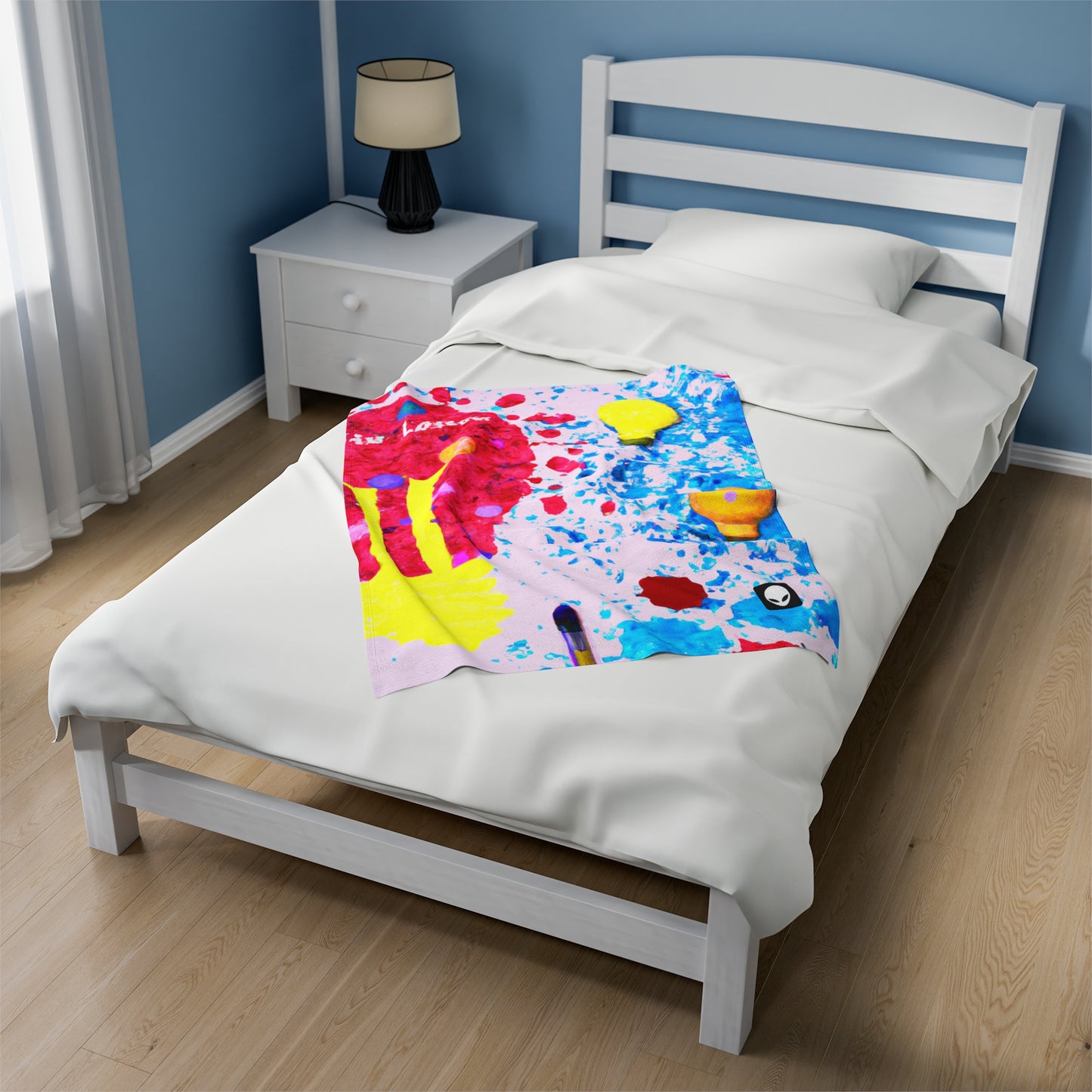 Life's Evolutionary Map! - The Alien Velveteen Plush Blanket