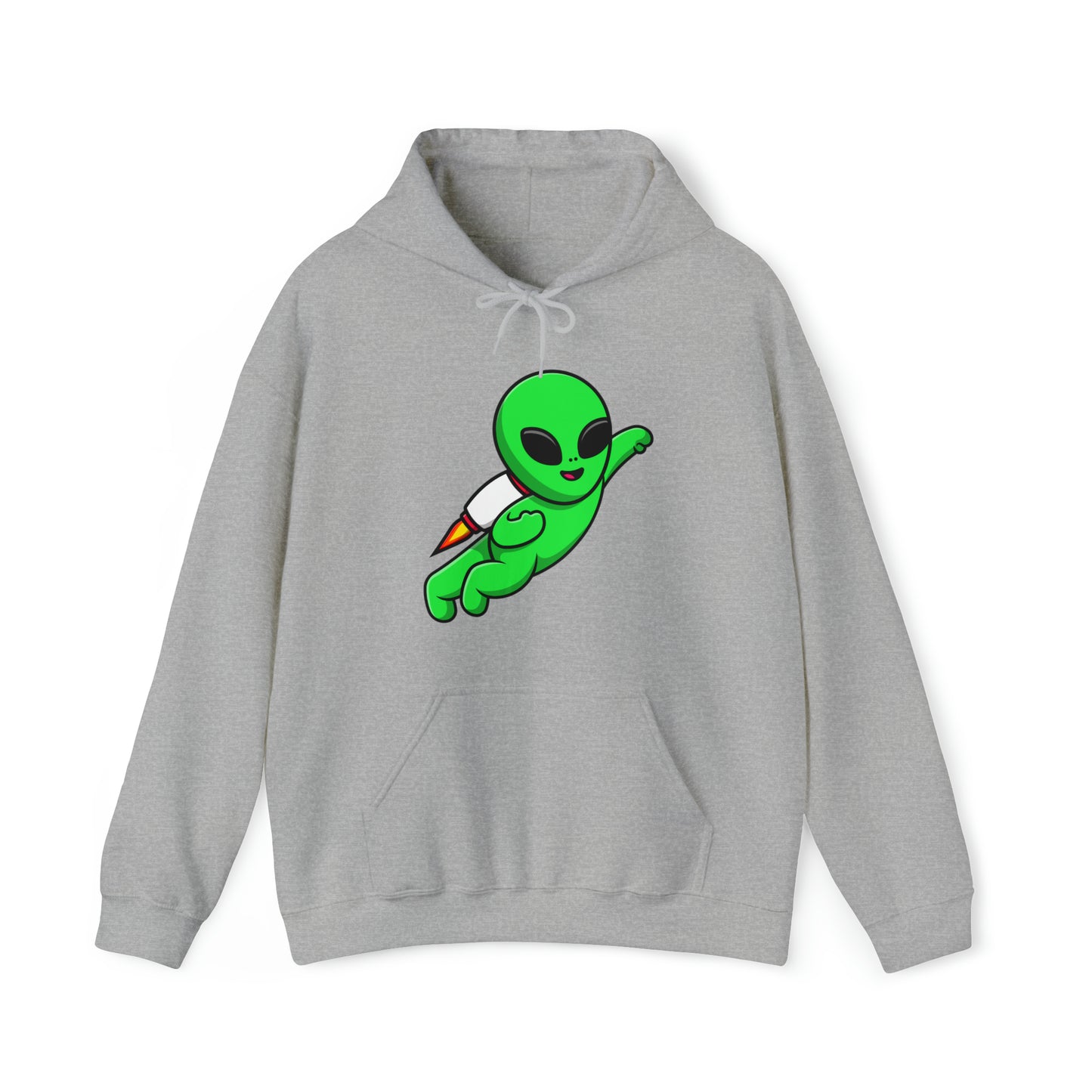 Interstellar Wanderer - La sudadera con capucha Alien Unisex Heavy Blend™