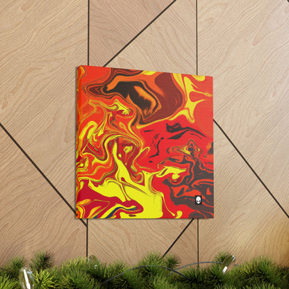 "Abstract Energy in Motion" - The Alien Canva