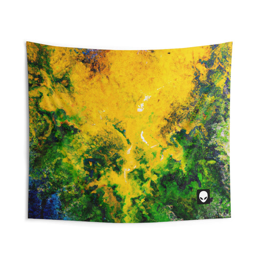 "Exploring Colorful Textures" - The Alien Wall Tapestries