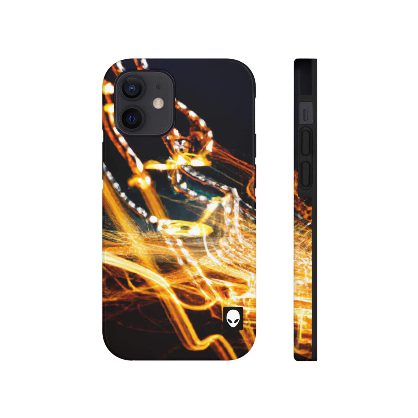 "Chaotic Disruption: An Abstract Exploration" - The Alien Tough Phone Cases