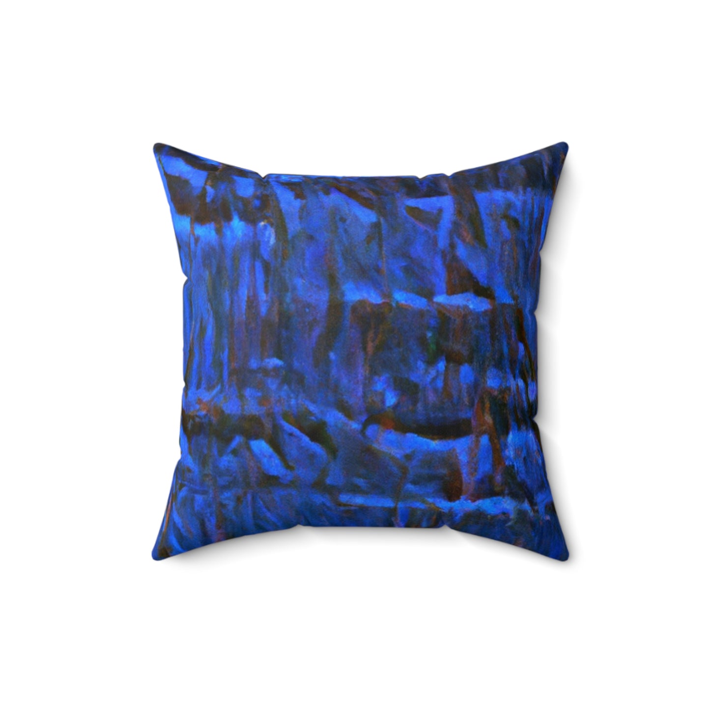 "Electric Splits in the Heavens" - The Alien Square Pillow